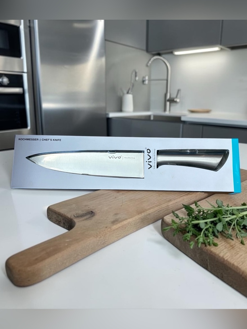 Vivo Villeroy & Boch Chef’s Knife KN0244 8” Stainless Steel Kitchen Knife